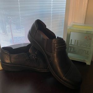 Clarks Cheyn Madi Black Shoes